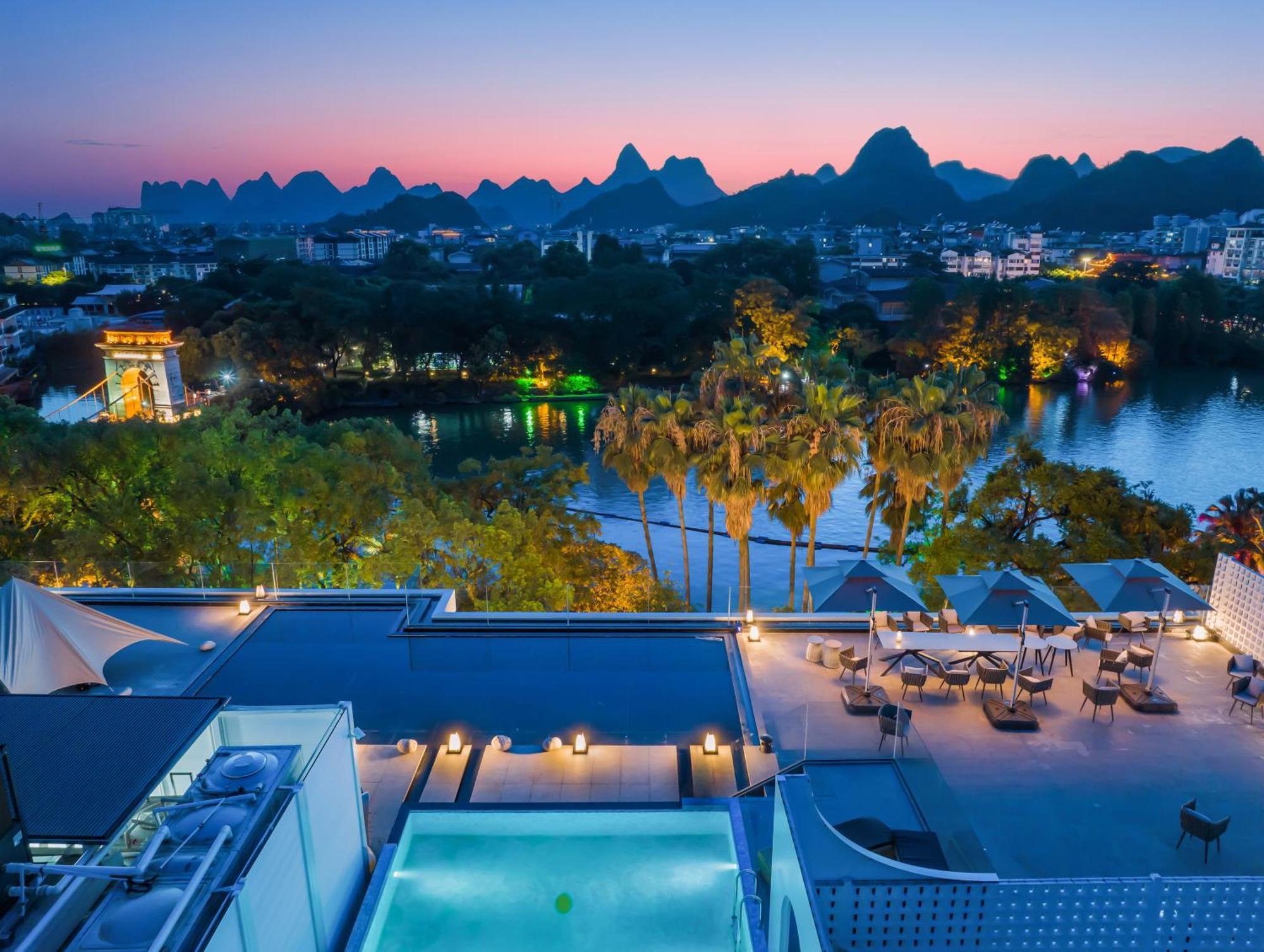 Lijiang Moon Hotel - Guilin East And West Lane Two Rivers And Four Lakes Scenic Area Kültér fotó